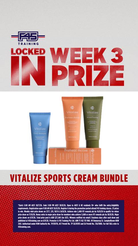 Vitalize sports cream bundle
